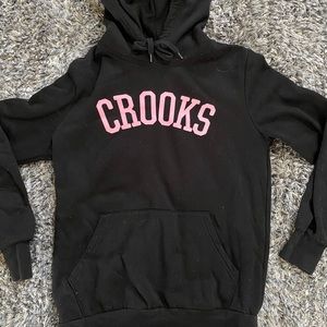 Black Crooks and Castles Hoodie (S)